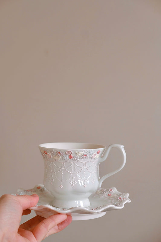 Toto. Blue Cup and Saucer