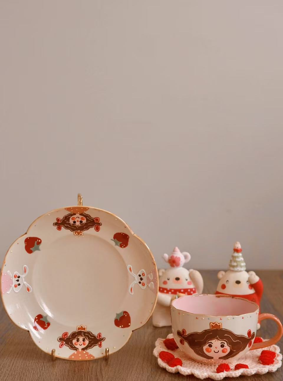 PiPi Girl Cup and Saucer