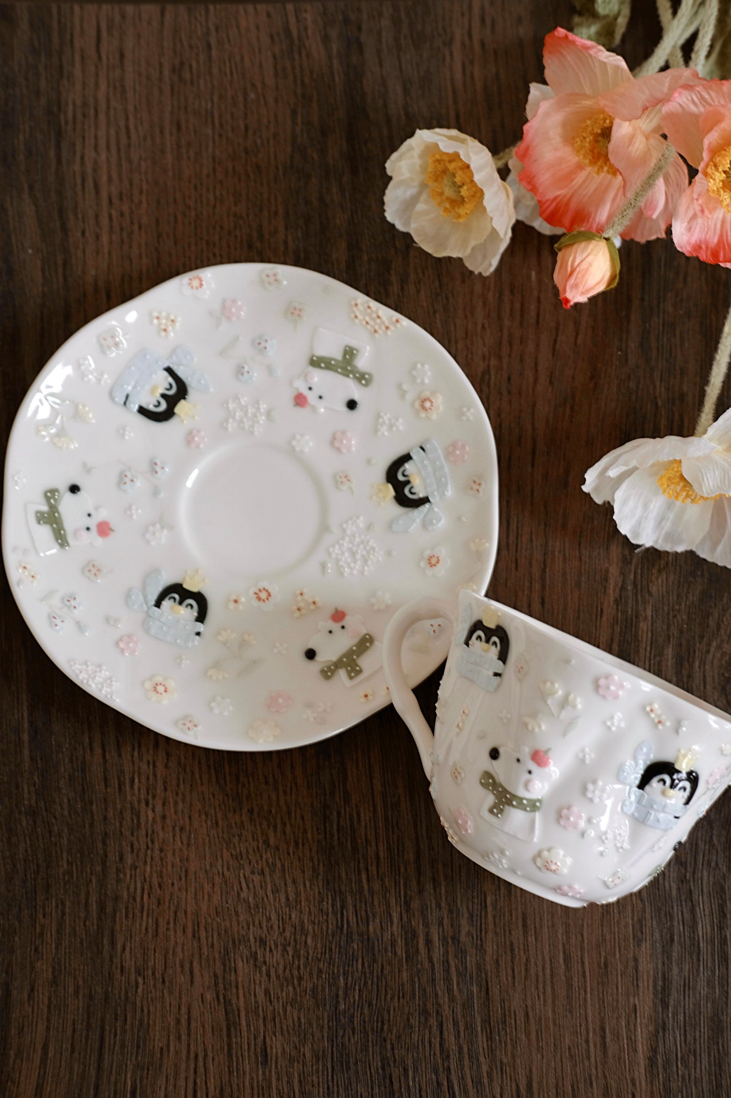 Toto. Animal Cup and Saucer