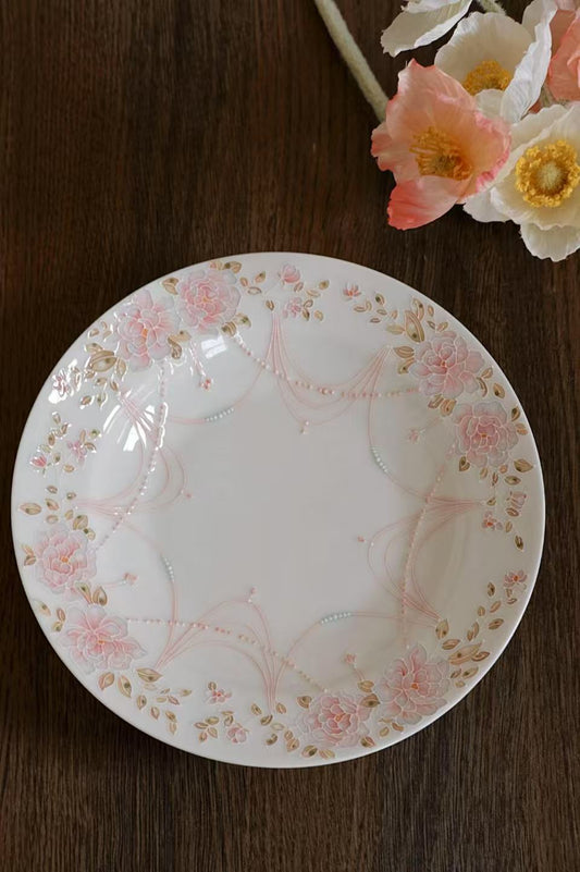 Toto. Rose Plate