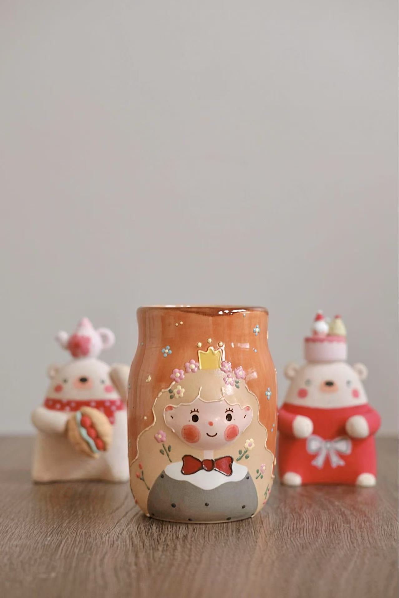 PiPi Girl Milk Cup/ Flower Vase