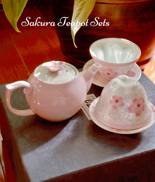 Arita ware Taseigama cherry blossom pink 5 set-New Series