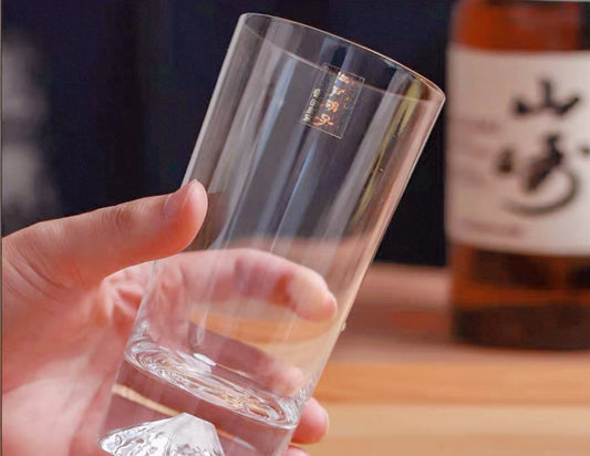 Toyo Sasaki Mt. Fuji Edo Glass Tumbler-Tall