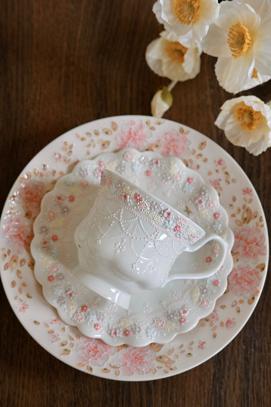 Toto. Blue Cup and Saucer