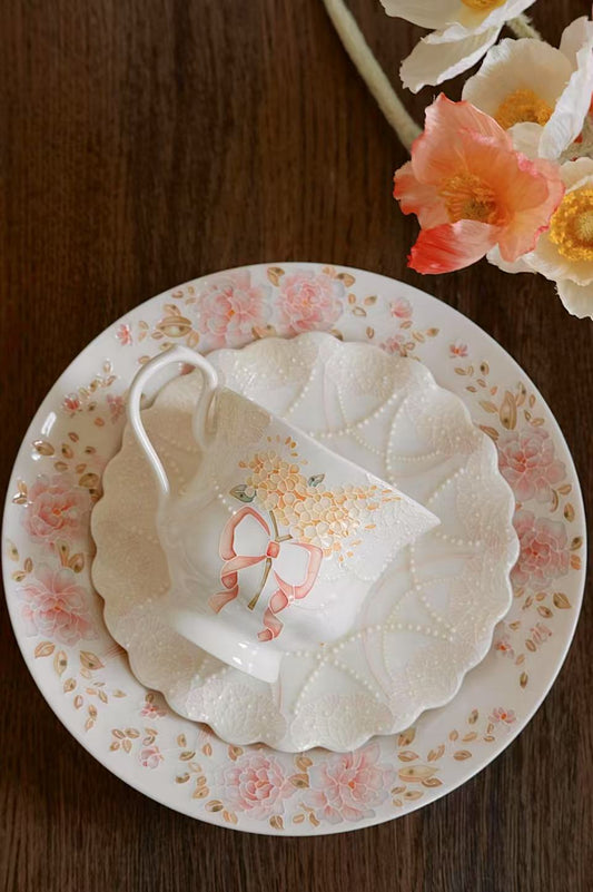 Toto. Flower Cup and Saucer