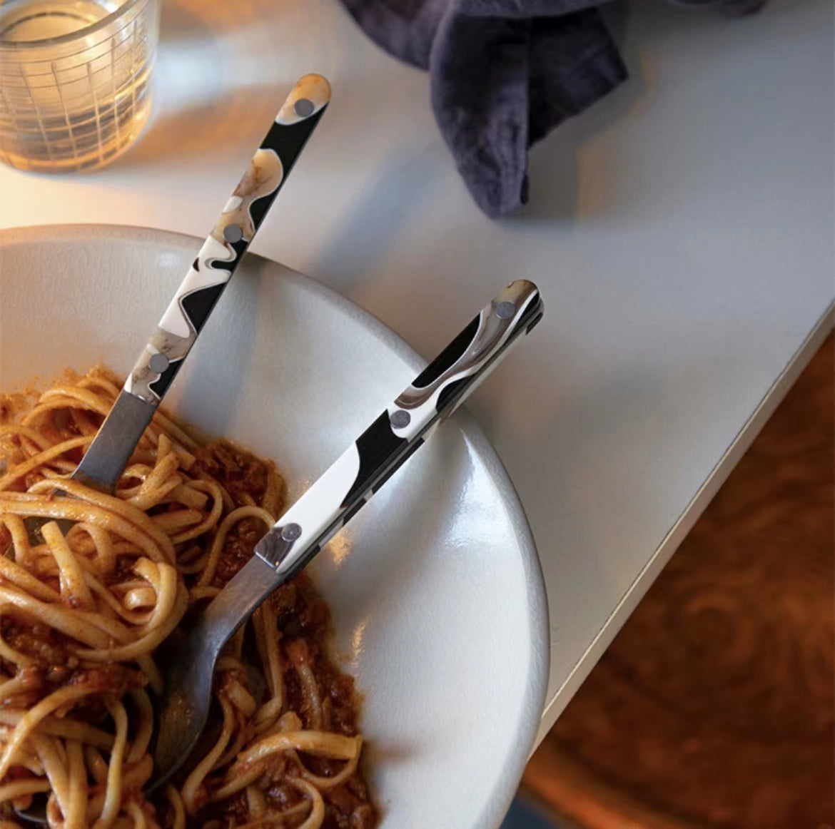 Sabre Paris Bistrot Flatware - Dune Black