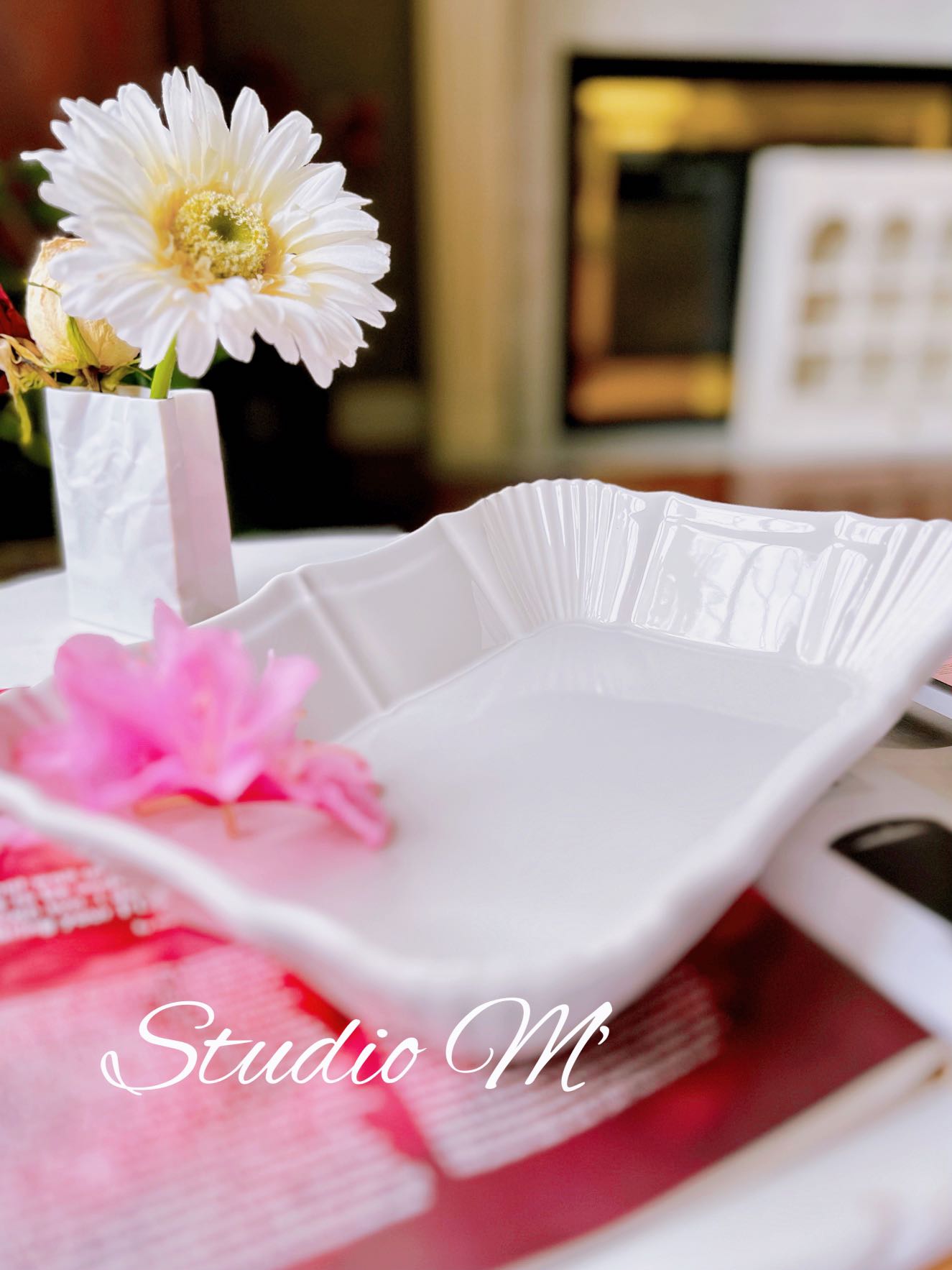Studio m' Antico Plate -Square