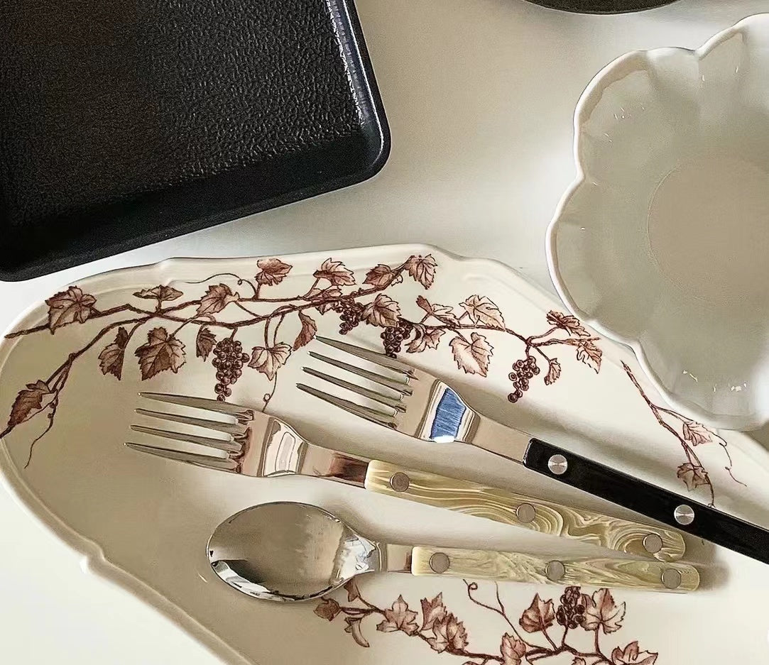 Sabre Paris Bistrot Flatware Black