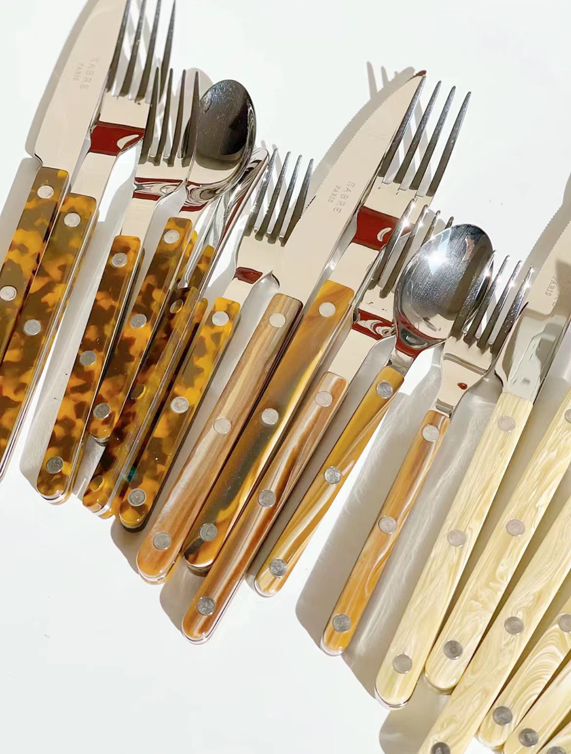 Sabre Paris Bistrot Flatware - Horn
