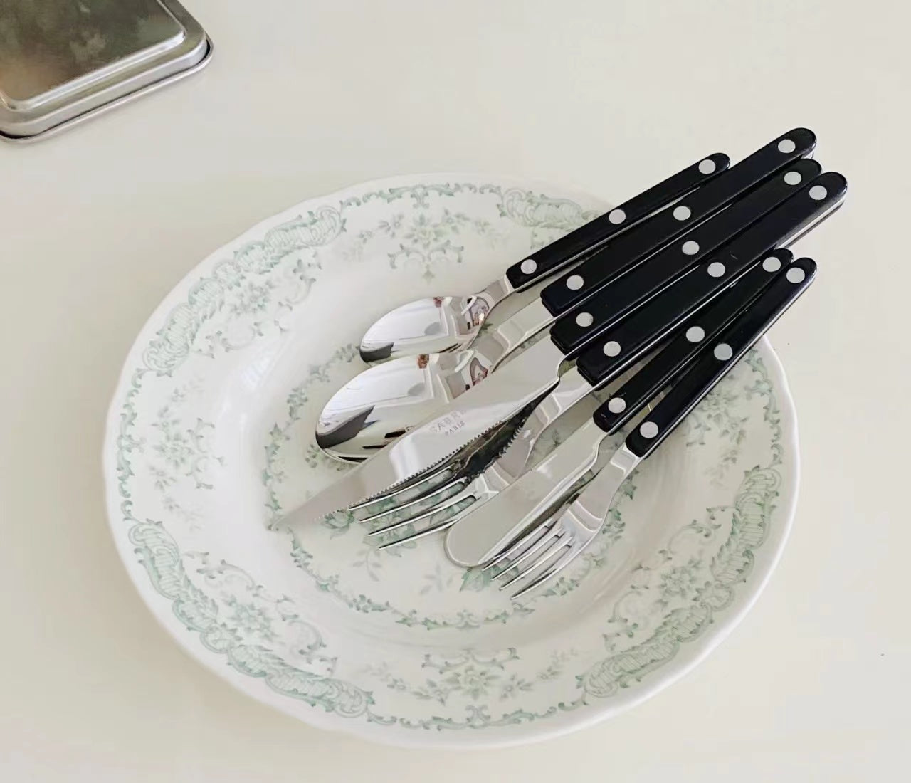 Sabre Paris Bistrot Flatware Black