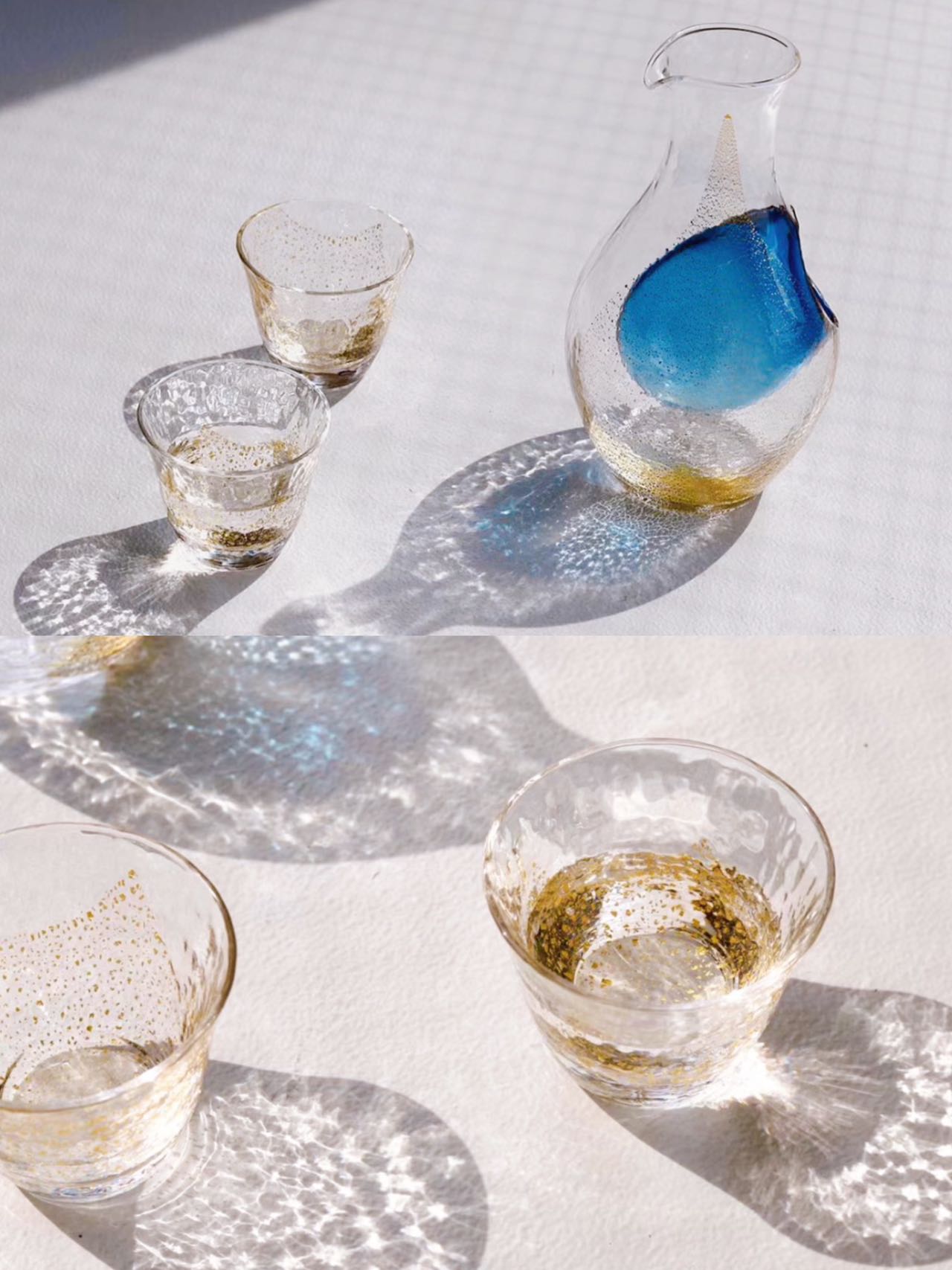 Toyo-Sasaki Glass Sake suit