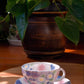 Yuzuriha Flower Coffee Cup Set