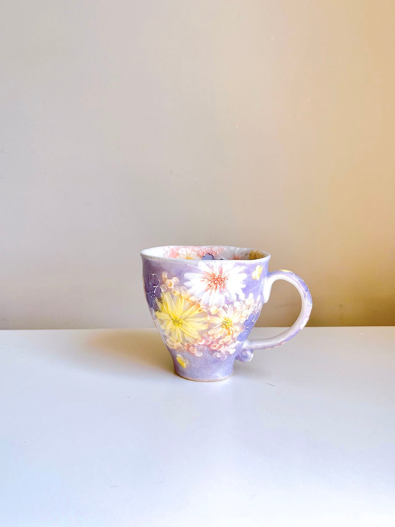 Yuzuriha Flower Mug ( Gift Set)