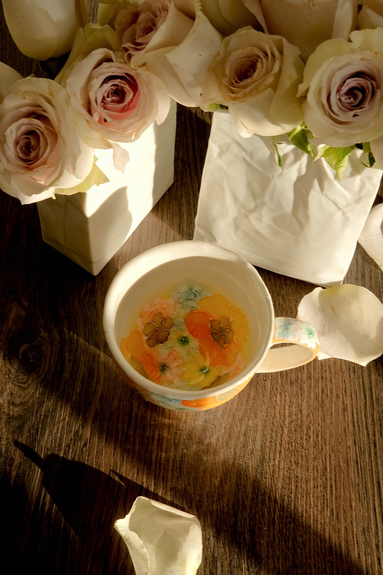 Yuzuriha Flower Mug (Gift Box)