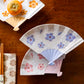 Arita Ware Sakura Fan Shaped - Three Colors