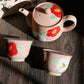 Arita Ware Hand-painted Pink Camellia Tea Set