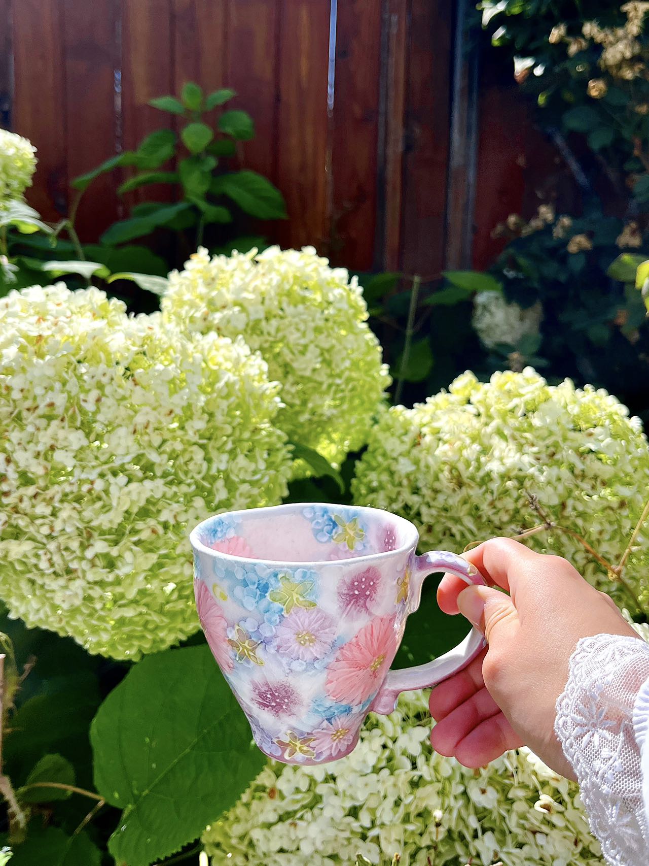 Yuzuriha Flower Mug ( Gift Set)