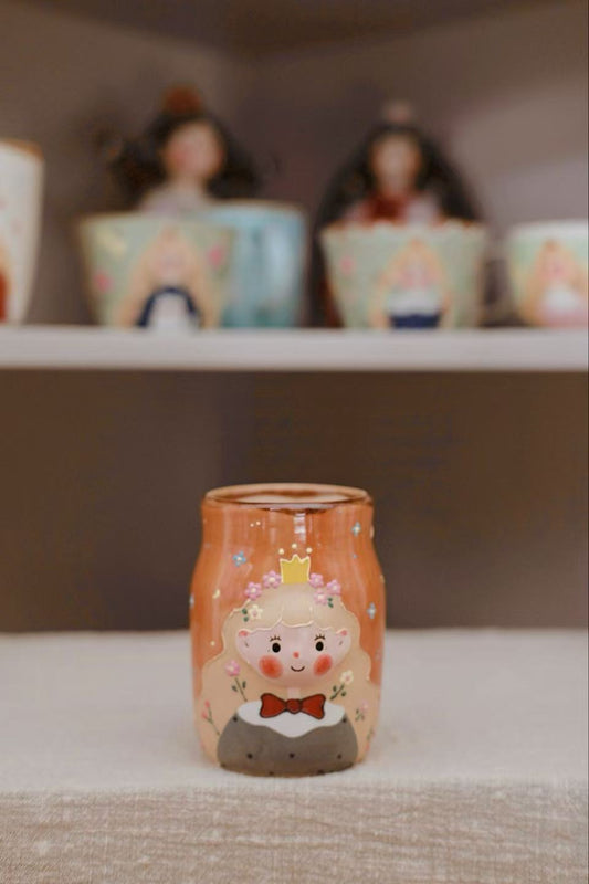 PiPi Girl Milk Cup/ Flower Vase