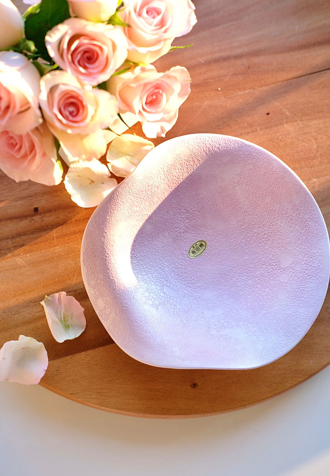 Arita Ware Foam Makeup Pearl Purple Kirby Bowl