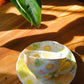 Yuzuriha Flower Coffee Cup Set