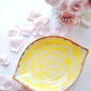 Arita Peony Golden Lemon Plate Gift Box