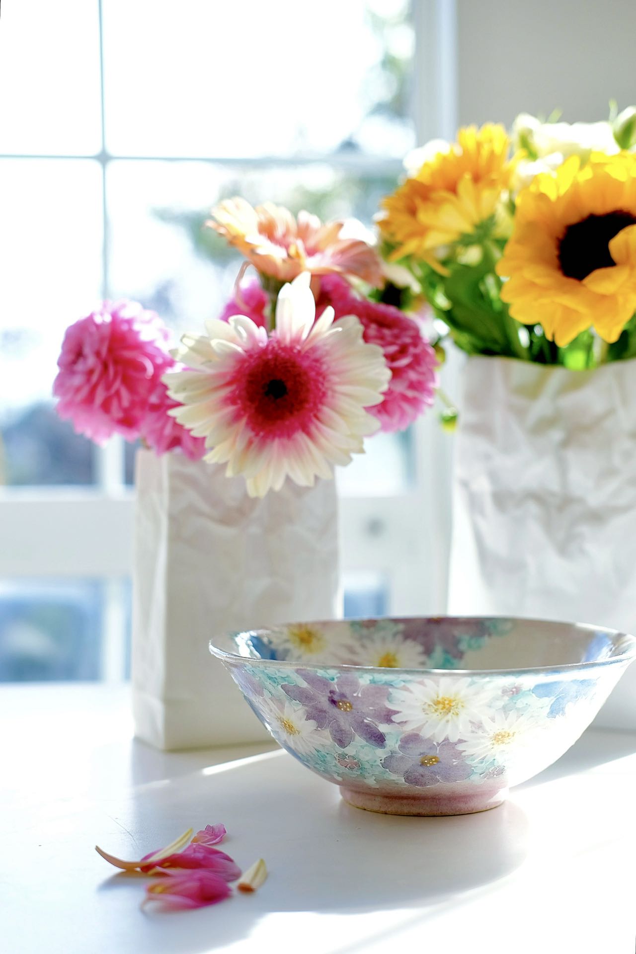 Yuzuriha Flower Soup bowl