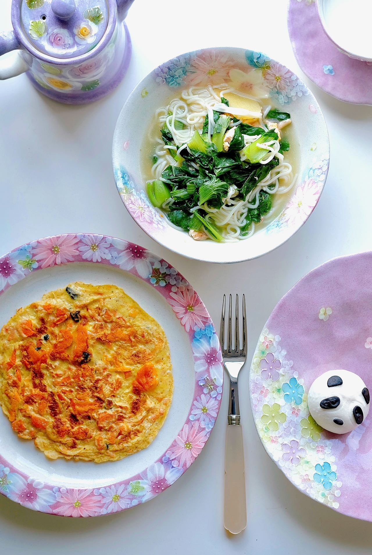 Yuzuriha Flower Soup bowl