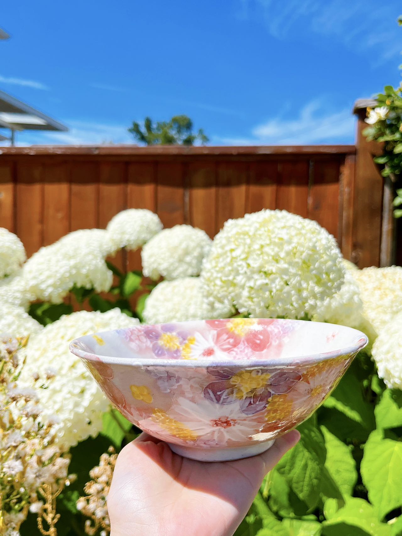 Yuzuriha Flower Soup bowl