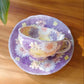 Yuzuriha Flower Coffee Cup Set