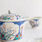 Arita Ware Handdraw Flower Teapot Set