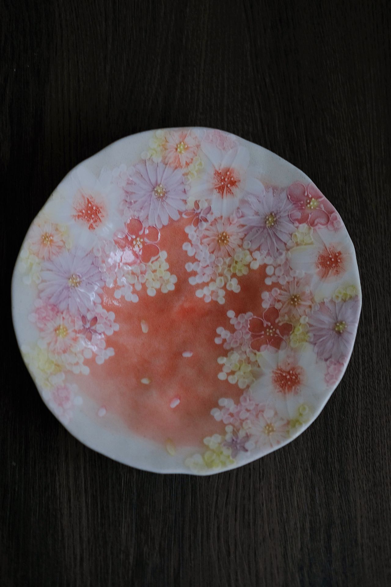 Yuzuriha Flower Plate