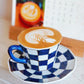 Arita ware Checkerboard Coffee Cup(Gift Box)