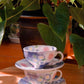 Yuzuriha Flower Coffee Cup Set
