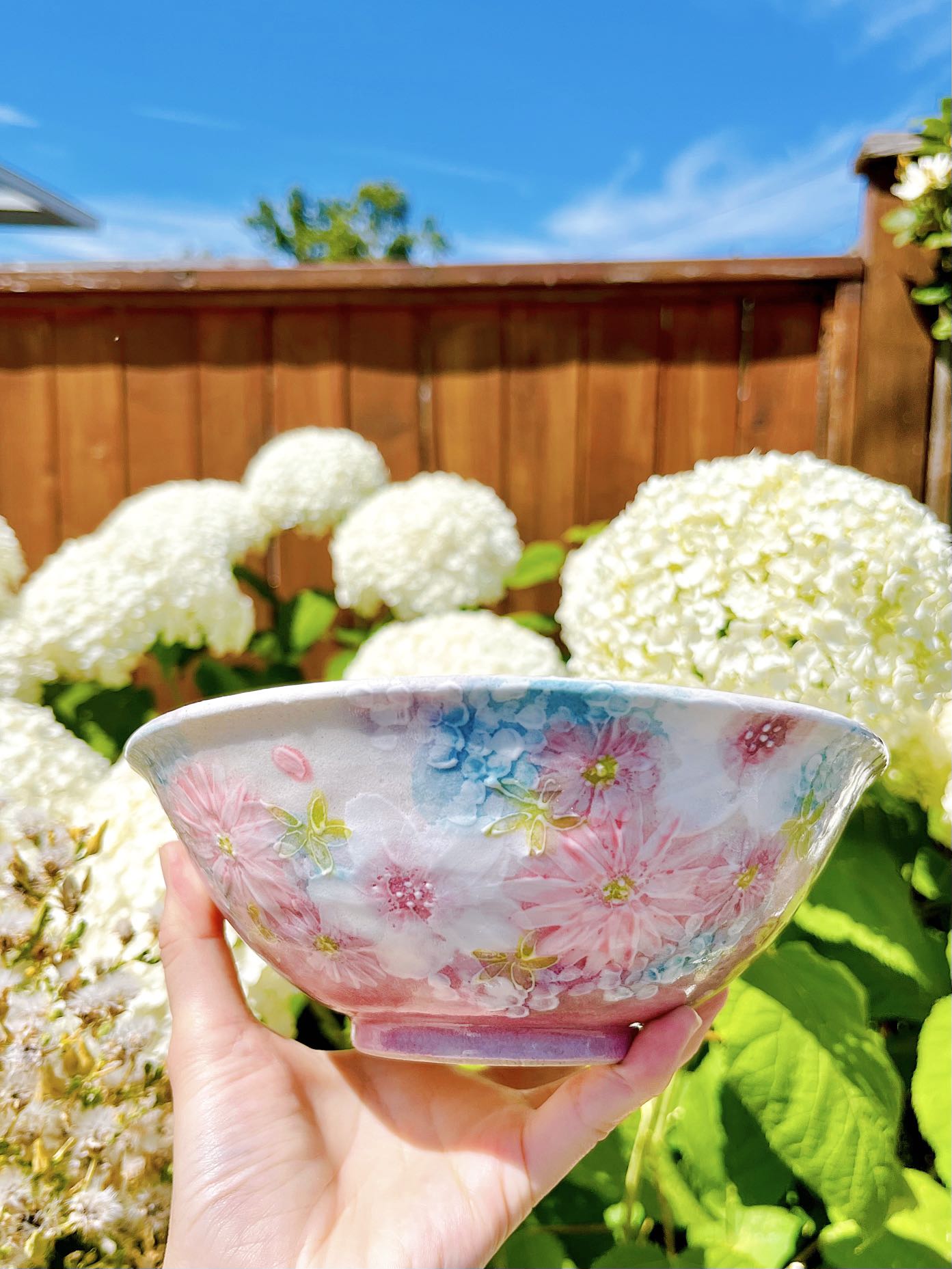 Yuzuriha Flower Soup bowl