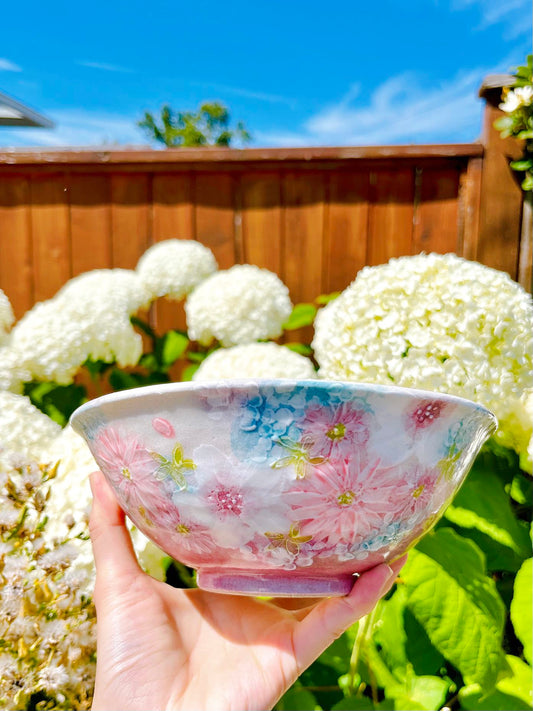 Yuzuriha Flower Soup bowl