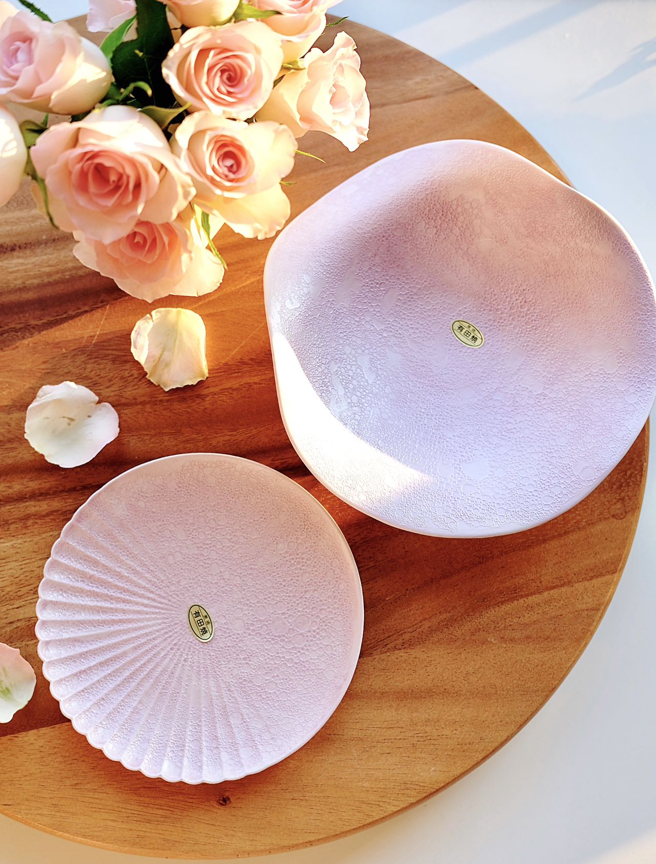 Arita Ware Foam Makeup Pearl Purple Kirby Bowl