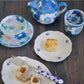 Yuzuriha Flower Pot and Teacups (Gift Box)