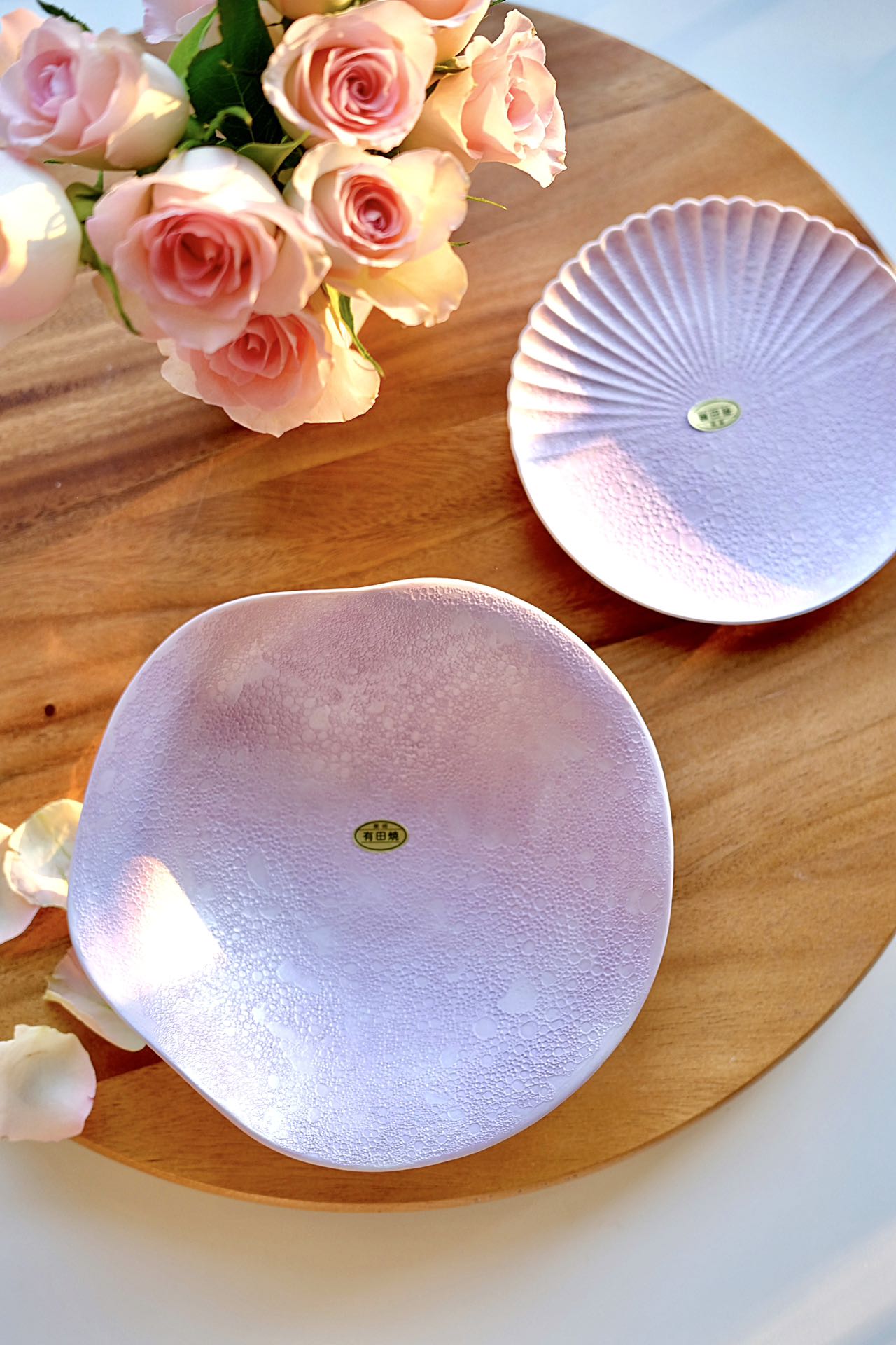 Arita Ware Foam Makeup Pearl Purple Kirby Bowl