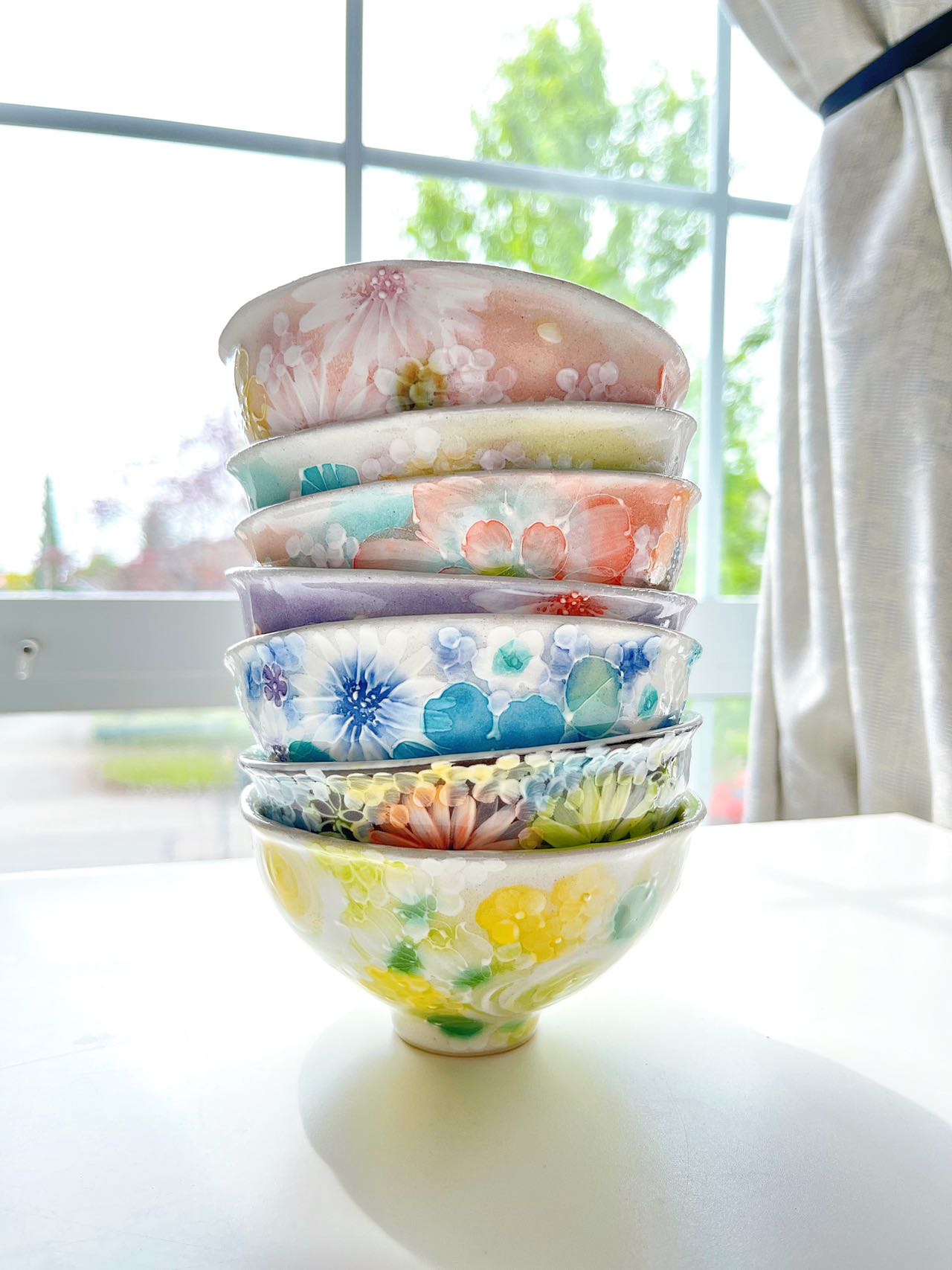 Yuzuriha Flower bowl