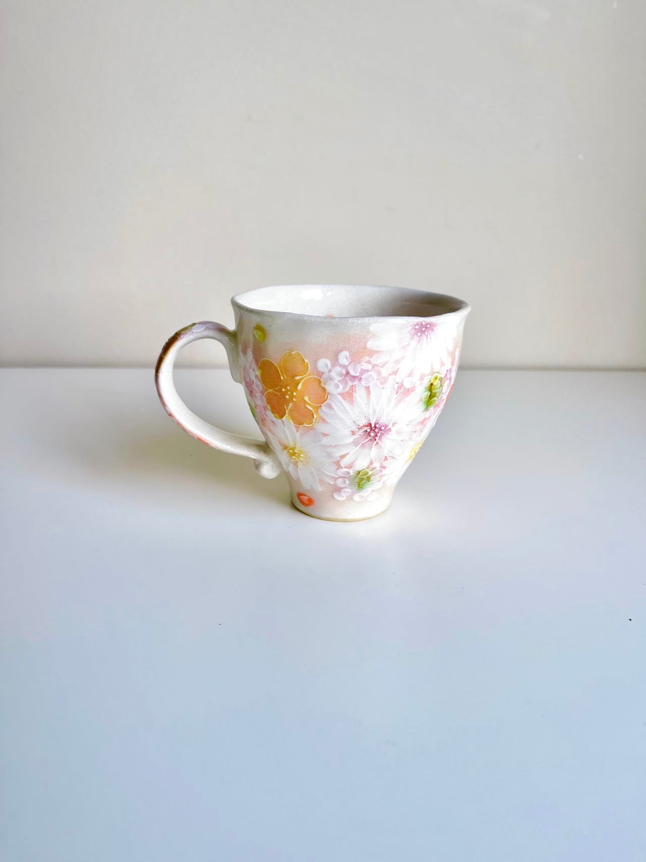 Yuzuriha Flower Mug ( Gift Set)