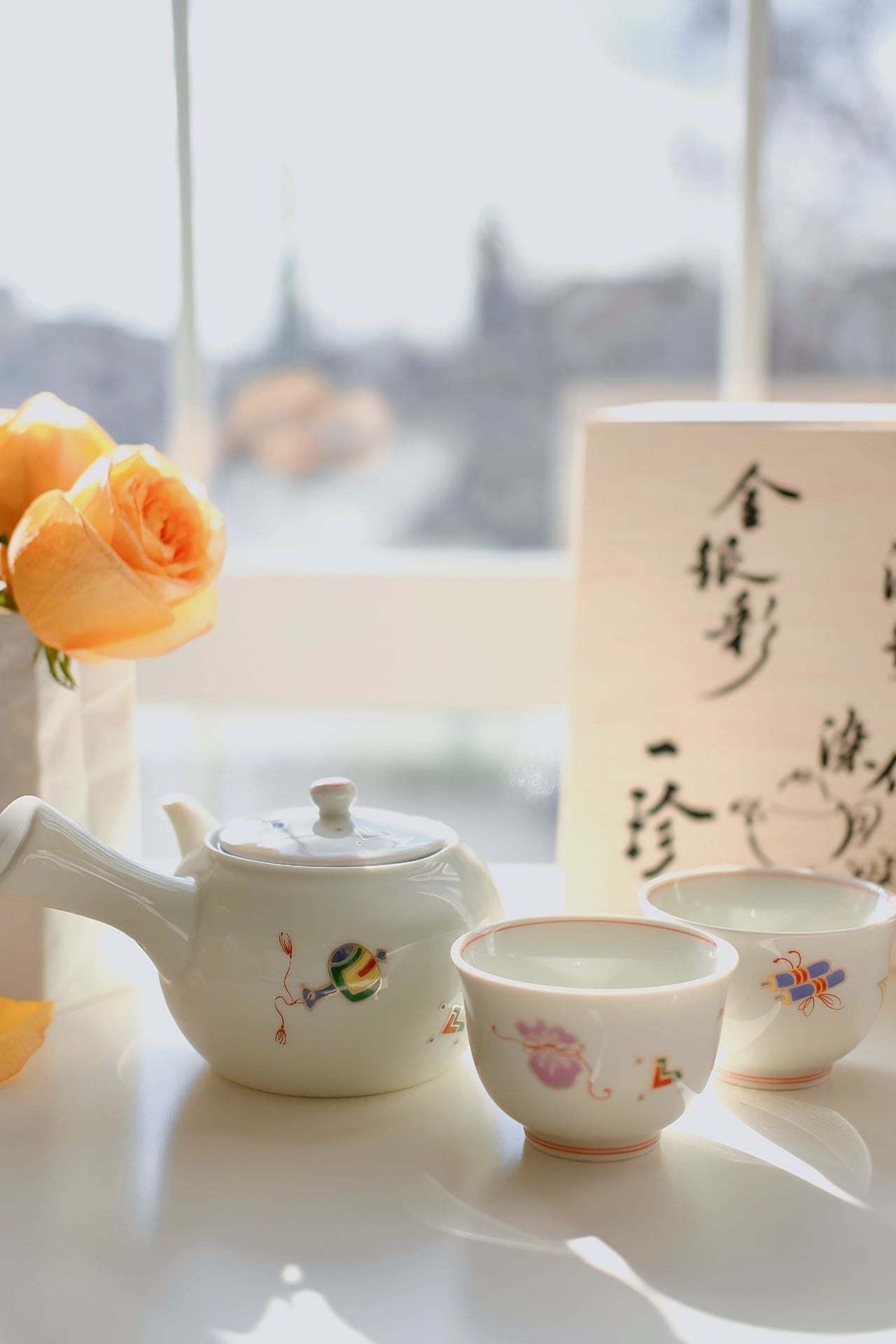 Arita Hand Made Tea Set - Lucky Series(Gift Box)