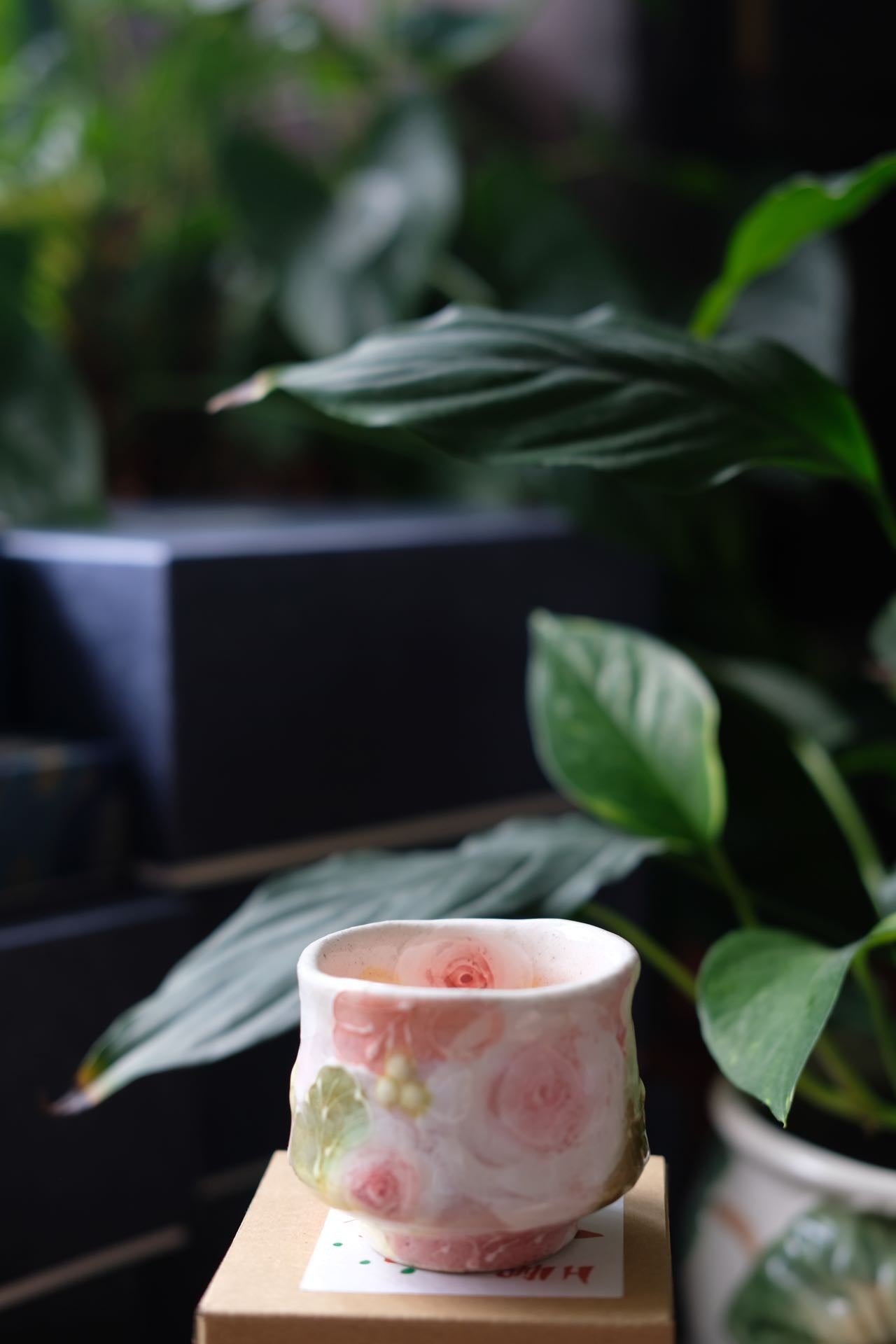 Yuzuriha Flower Series - Pot and Cups