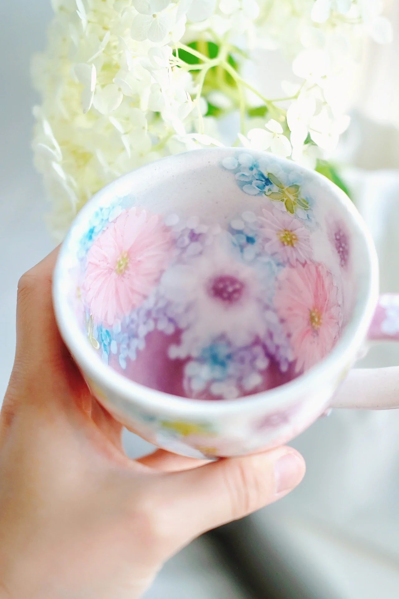 Yuzuriha Flower Mug ( Gift Set)