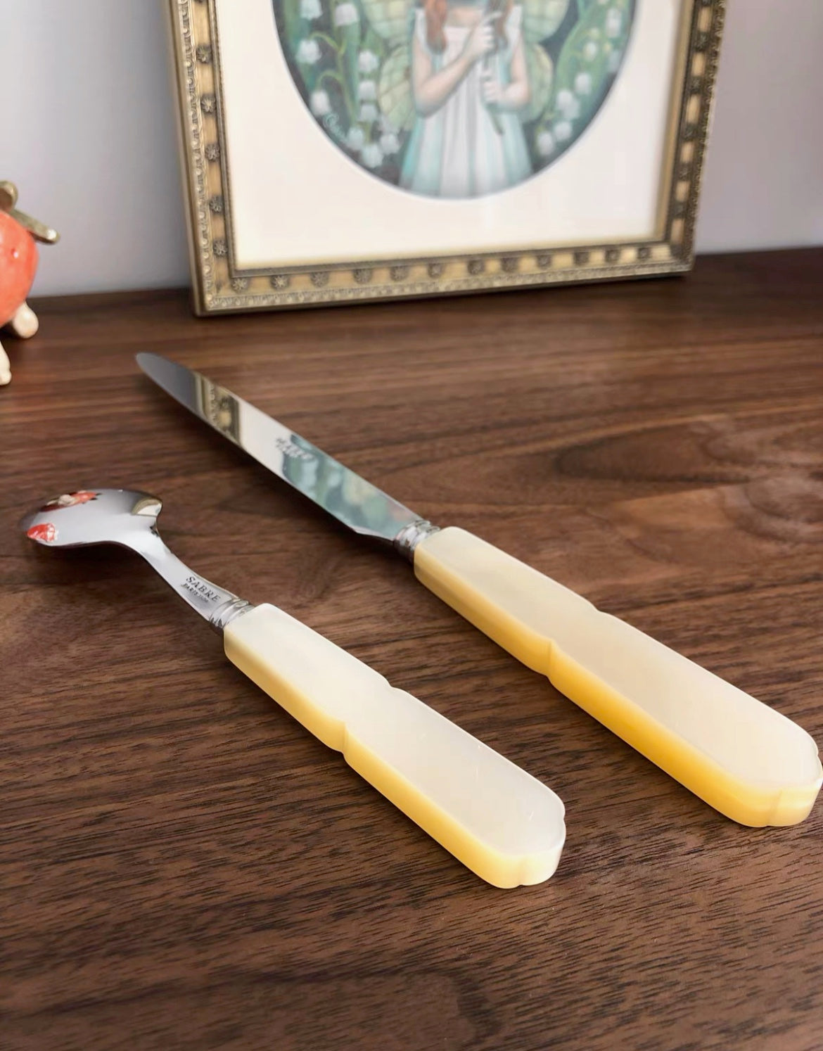 Sabre GUSTAVE Cutlery - Pearl  4 Pieces