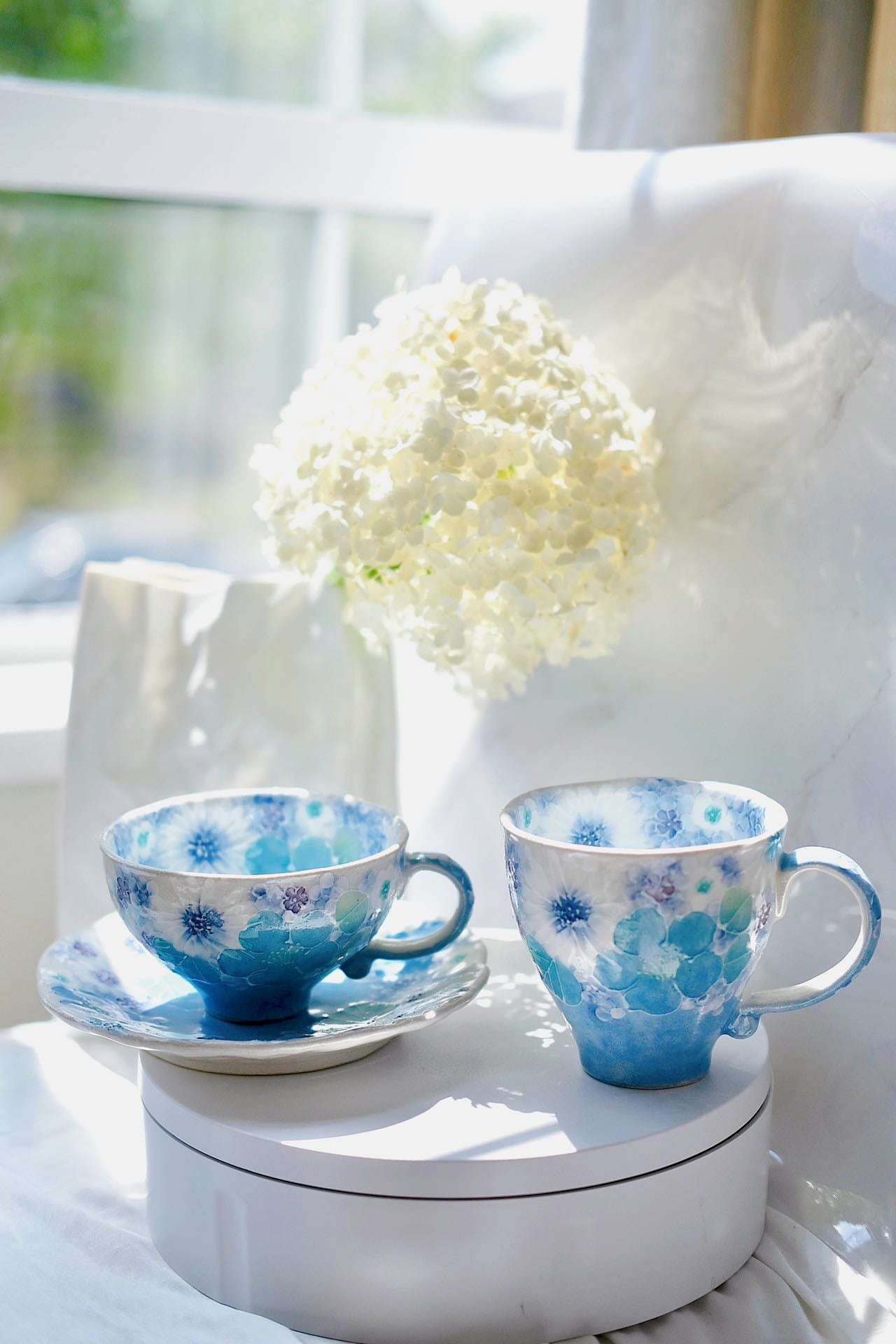 Yuzuriha Flower Mug ( Gift Set)