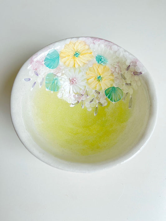 Yuzuriha Flower bowl