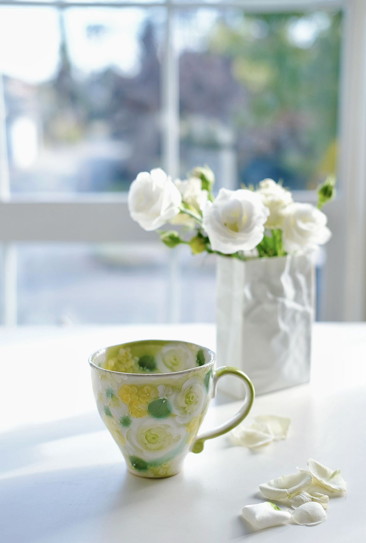 Yuzuriha Flower Mug ( Gift Set)