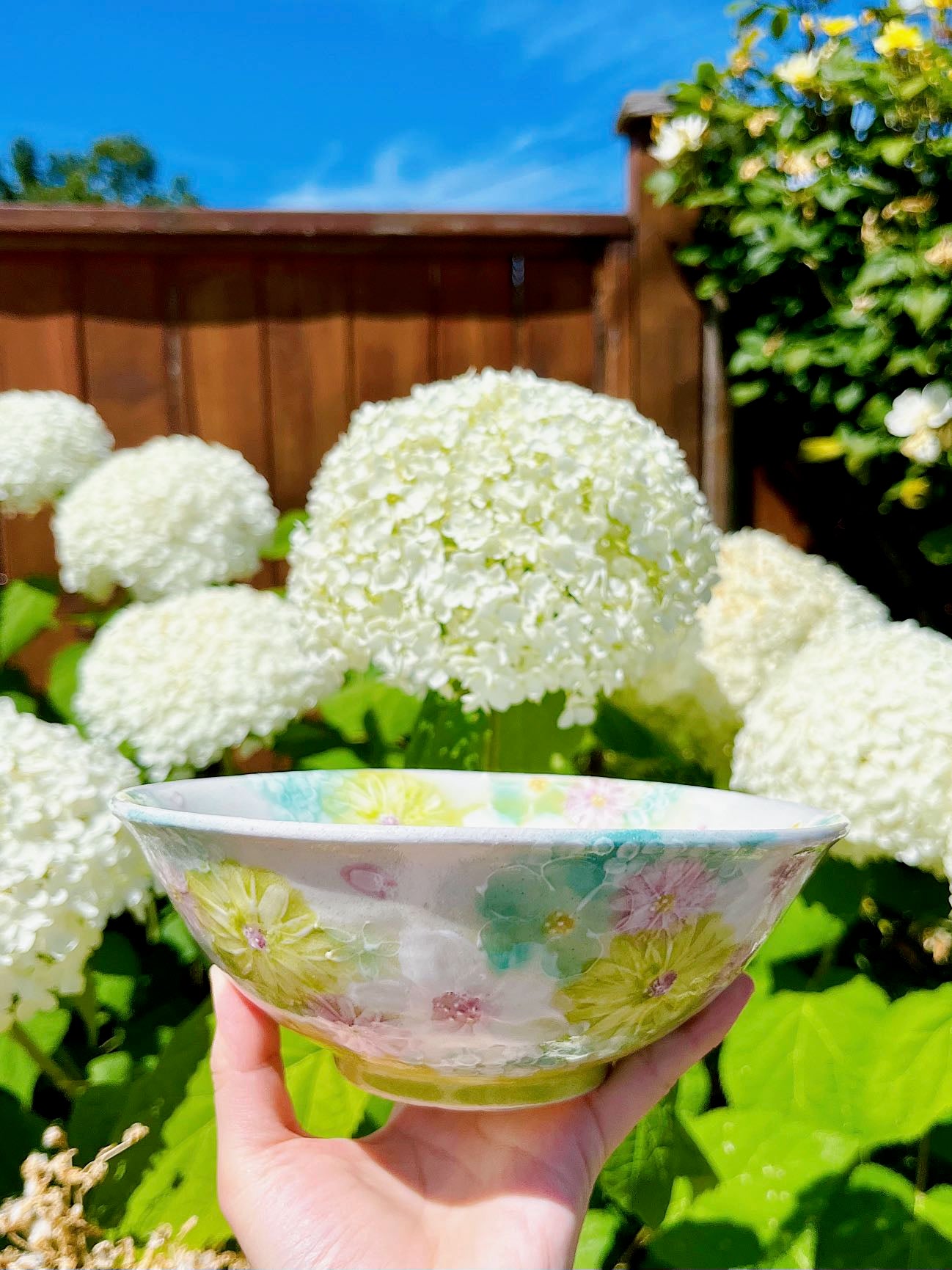 Yuzuriha Flower Soup bowl