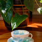 Yuzuriha Flower Coffee Cup Set