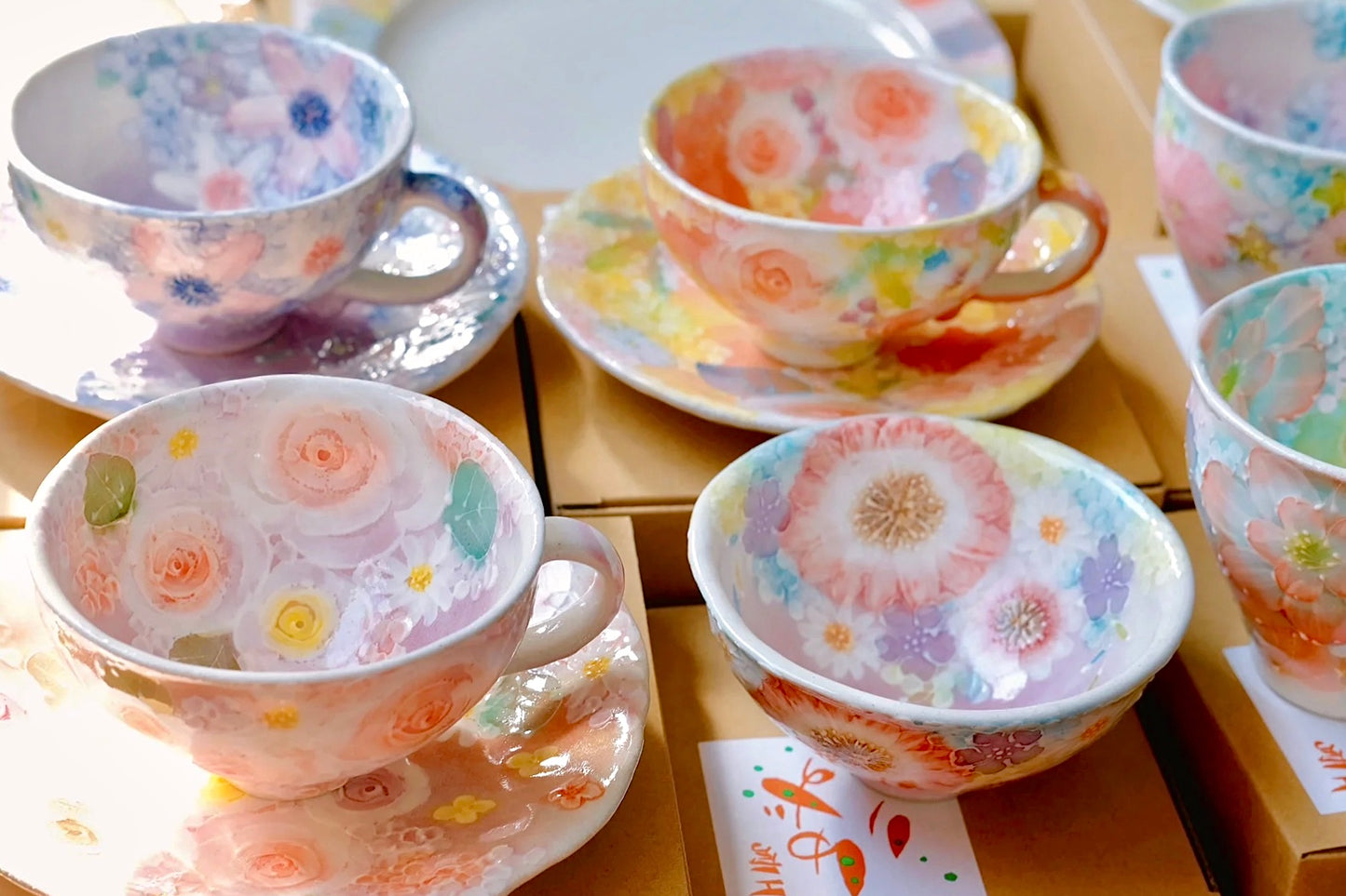 Yuzuriha Flower Coffee Mug